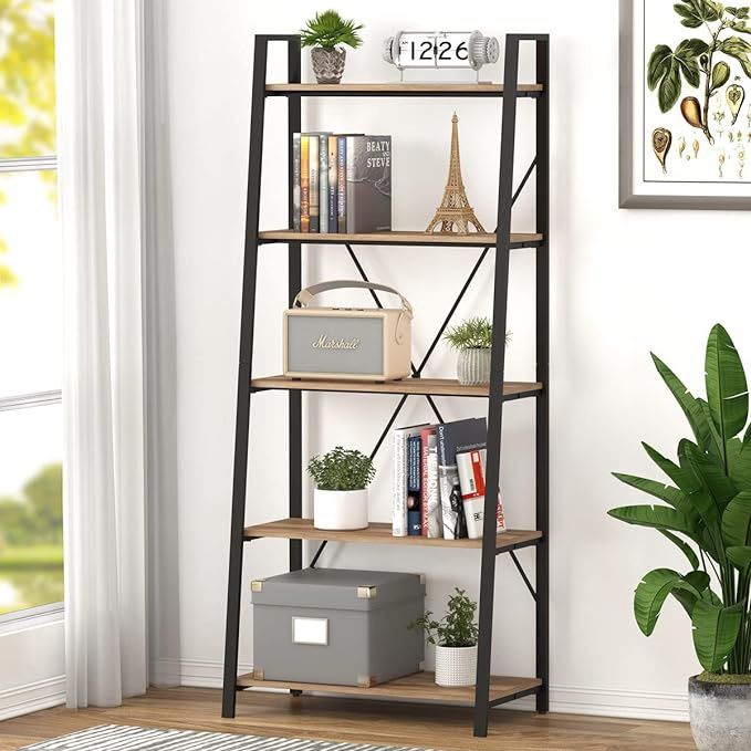 Shelving Unit And Matching End Tables