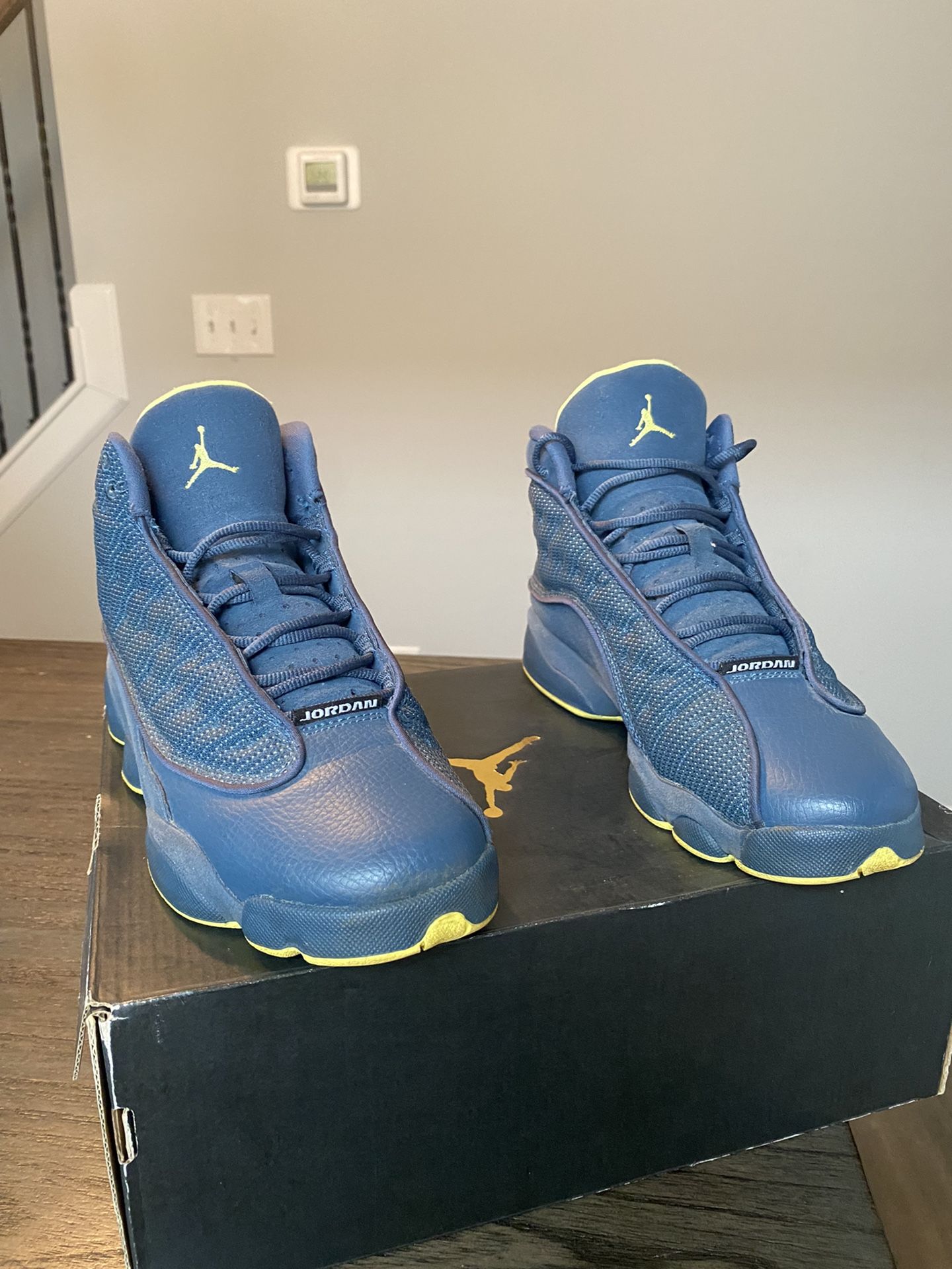 Jordan 13 Squadron Blue Sz 6