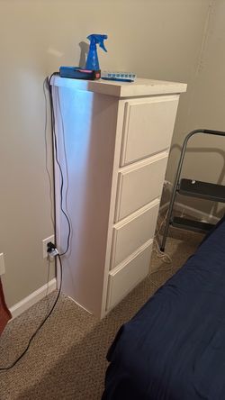 White dresser