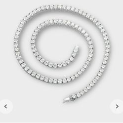 Moissanite Tennis Chain