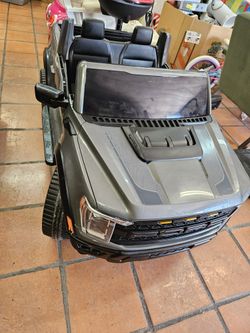 Juguete para Montar con Batería Ford F-150 Raptor de 12 