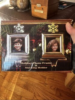Photo Frame Stocking Holder (set of 2)
