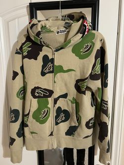 Bape Shark Hoodie Camo 