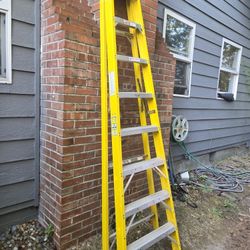 Warner eight foot electromaster ladder non conductive