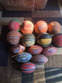 Basketball/Footballs