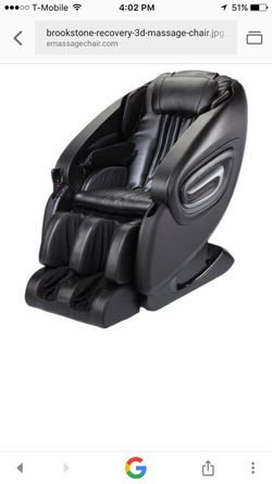 Kontoret via klart Massage chair recover 3D from Brookstone brand new never used for Sale in  Laguna Hills, CA - OfferUp