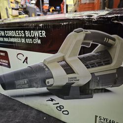 GREEN MACHINE 60V CORDLES 650 CFM BRUSHLESS BLOWER KIT BATTERY AND CHARGER NEW