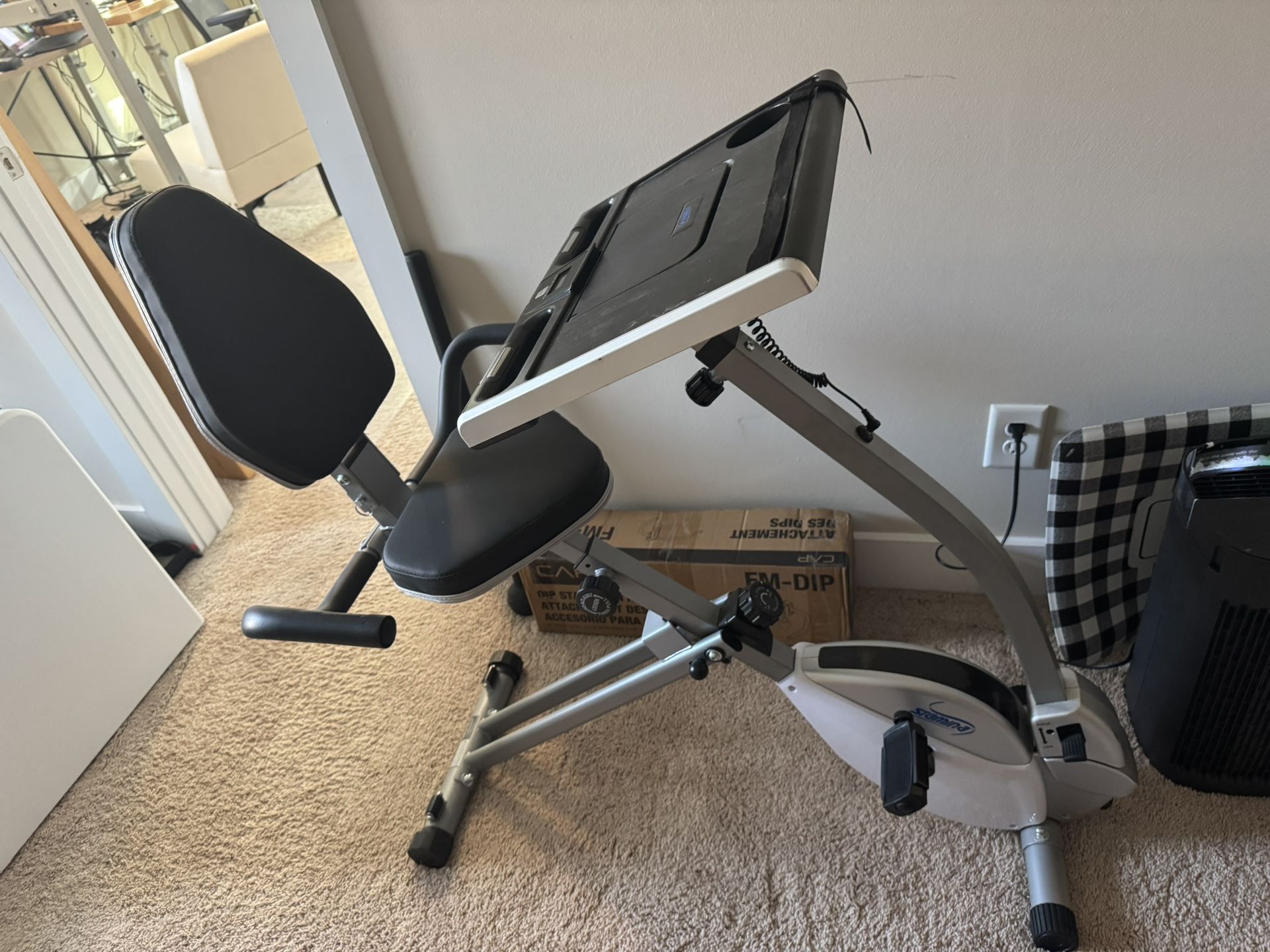 Stamina Exercise Bike With Desk