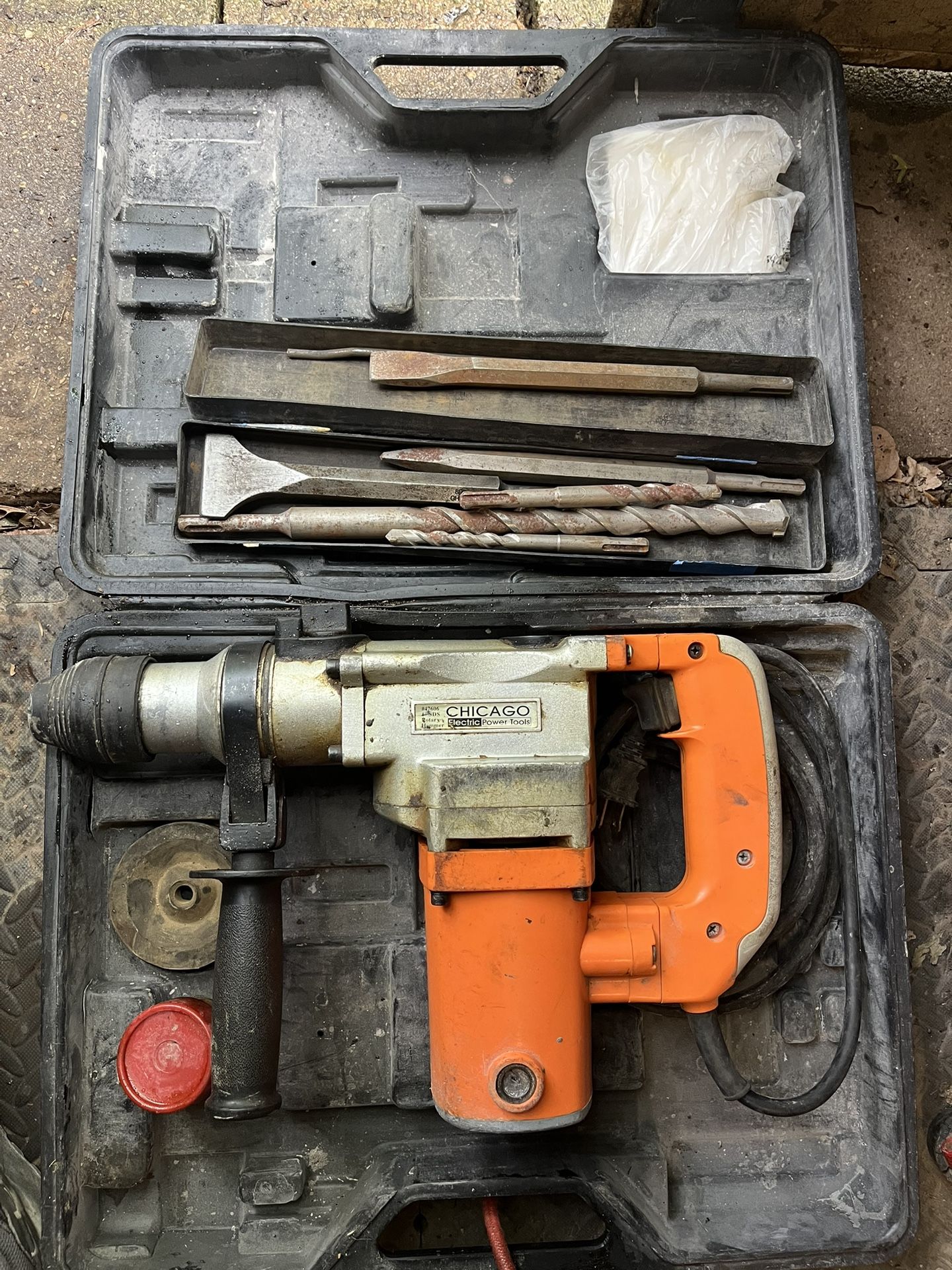 Used Chicago Rotary Hammer Drill
