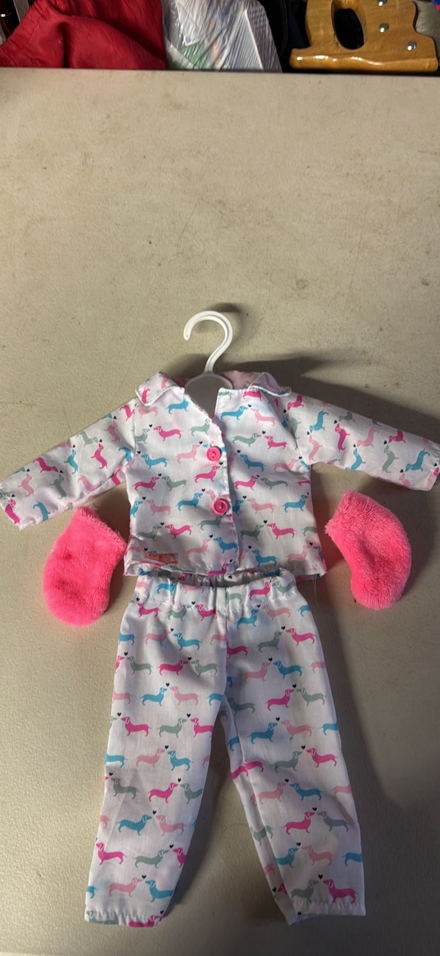 Our Generation 18” Doll Pajamas