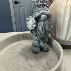 Gnome Concrete Statue 