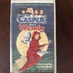 Casper Meets Wendy VHS cassette