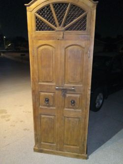 Solid wood statement piece