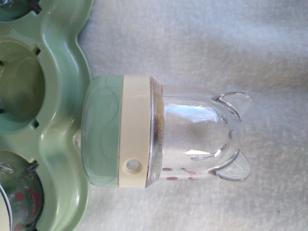 Baby Bullets Storage Jars By Nutrabullet 6 Jars Storage Tray for Sale