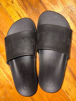 Nobull Slide Sandals; Black; M:6 W:7.5 NWOT