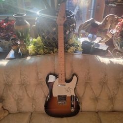 Legacy Sunburst Telecaster Signed By Steven Tyler