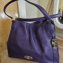Coach Purple Bag