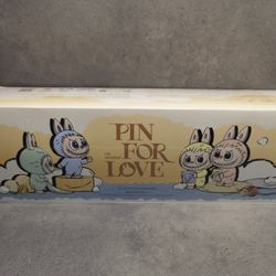THE MONSTERS Pin for Love Series-Vinyl Plush Pendant Blind Box (A-M)