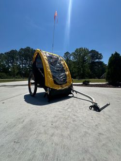 Burley Bee single seat bike trailer
