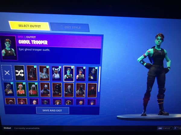 Fortnite Og Account Christmas Skinsblack Knightghoul