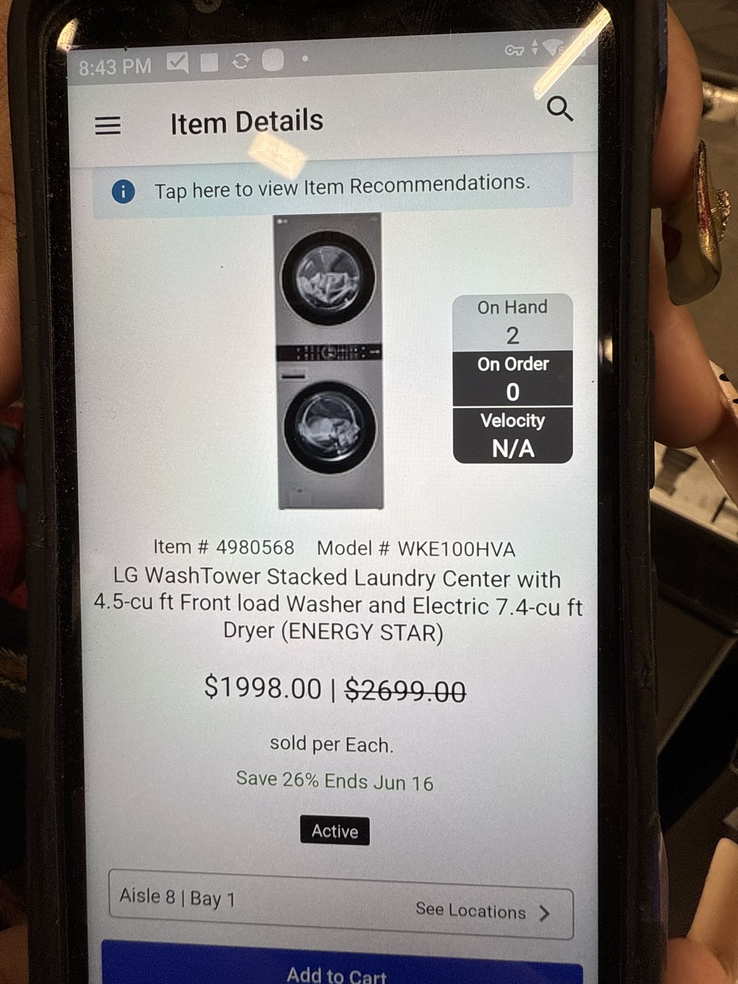 Washer And Dryer
