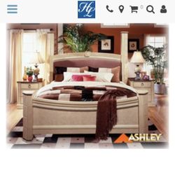 Ashley King Size Bed Frame