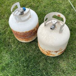 2 Propane Tanks