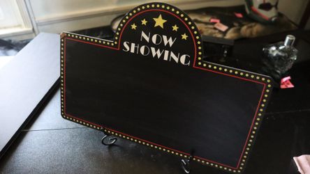 Movie Night Decor Chalkboard Kit