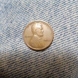 1912 Wheat Penny No Mint Mark