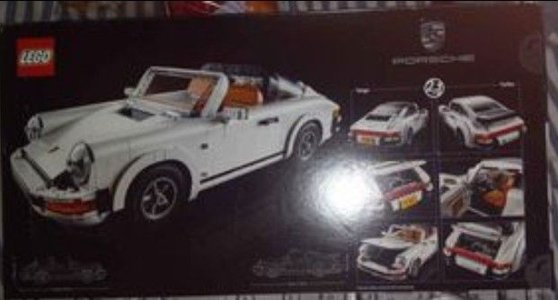 Lego Porsche 911 White Collecter Model