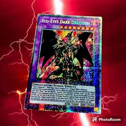 MINT Starlight Rare Yu-Gi-Oh! Card Red Eyes Dark Dragoon BROL-EN094