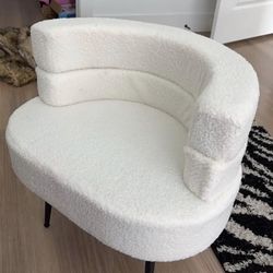 Vanity Chair Modern Accent Chair, Cozy Reading Chair for Bedroom or Living Room Brand New