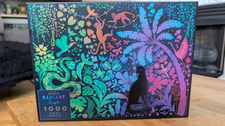 1000 Piece Colorful Jungle Puzzle (Elena Essex)