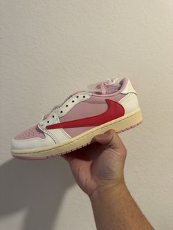 Jordan 1 Retro Low OG SP ‘Travis Scott Sail Tropical Pink’