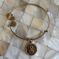 Alex And Ani Bangle Cooper Initial S Bracelet 