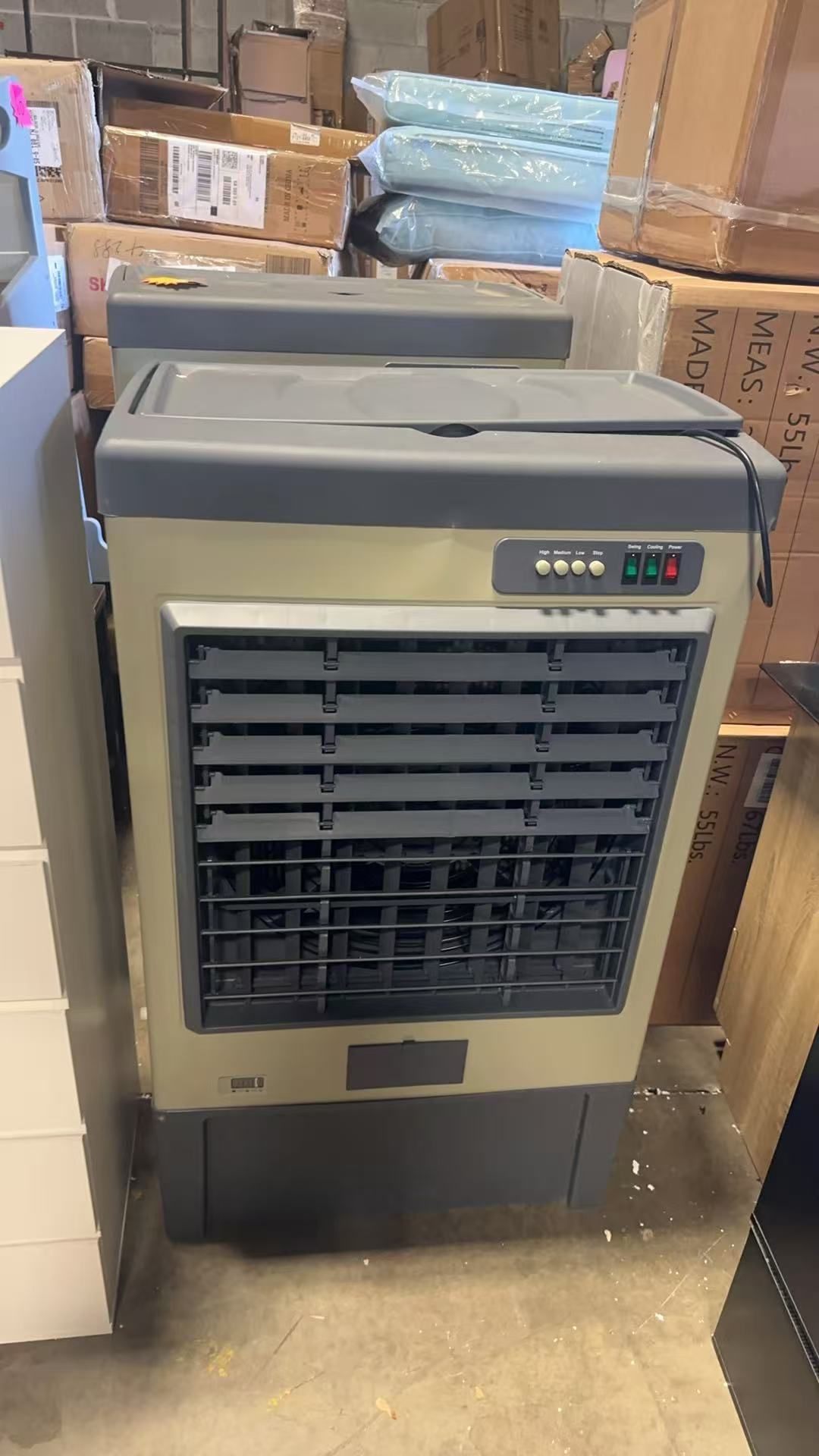 ❤️ 🔥On sale 🔥41" Swamp Cooler, 4800 CFM Evaporative Air Cooler with 10.6 Gallon Water Tank, Portable Outdoor Air Conditioner with 3 Ice Pack