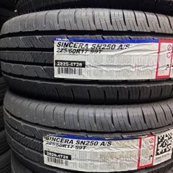 New Falken 225/60R17 Tires