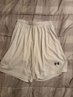 Men’s Under Armour White Athletic Shorts