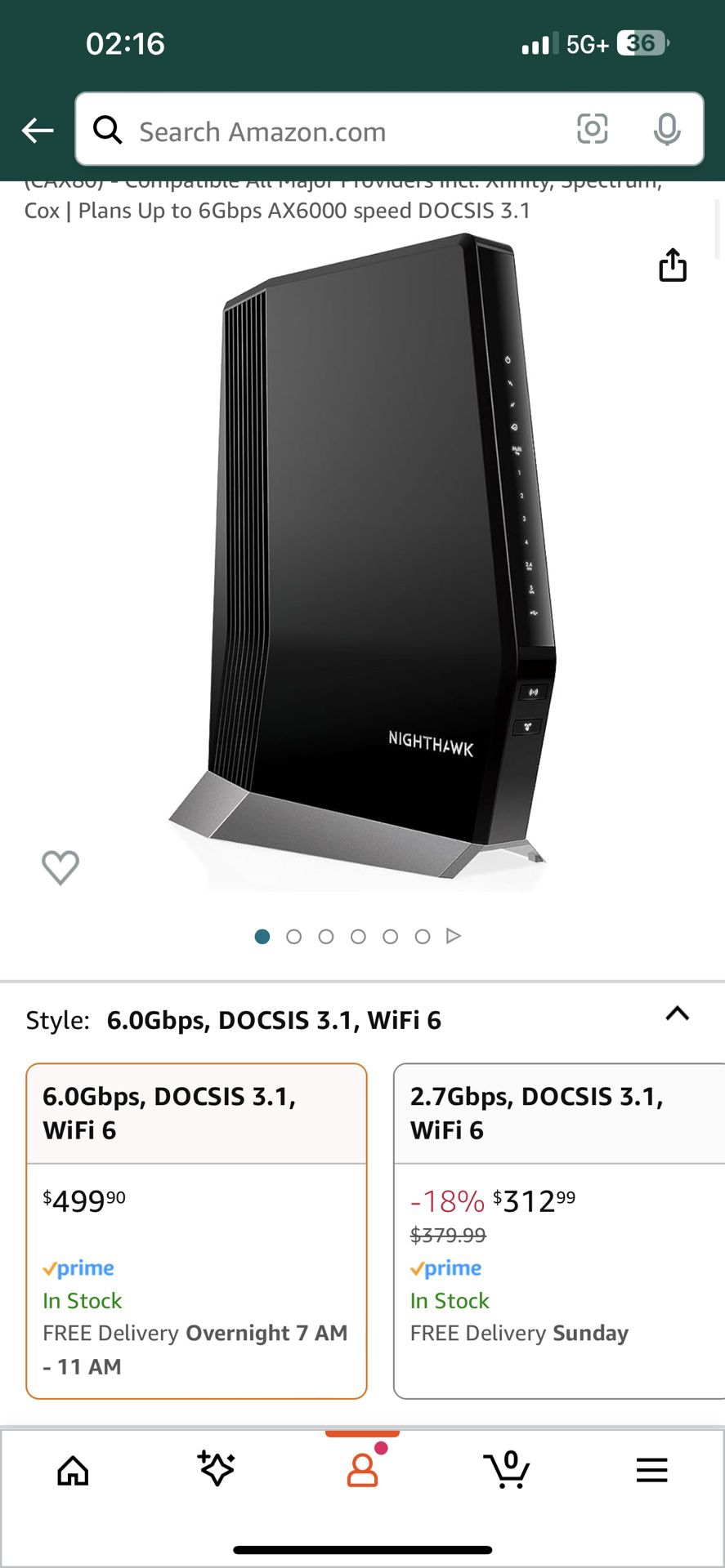 Netgear Nighthawk Router and Wifi Extender both $350