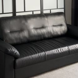 IKEA Knislinge 3 Seater Black Sofa