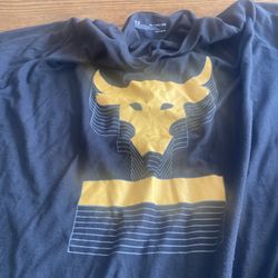 Under Armour Project Rock Brahma Bull T-Shirt Black Mens 2XL
