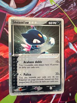Sneasel ex- EX Ruby & Sapphire (Spanish)