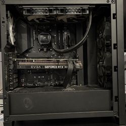 Full PC setup - Incl. Keyboard Mouse Monitors
