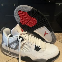 Nike Air Jordan 4 Retro - White Cement