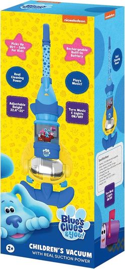 Blue's Clues & You Kid's Toy Vacuum With Real Suction Power $7.99