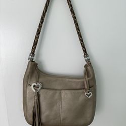 BRIGHTON Barbados Zip Top Boho Bag