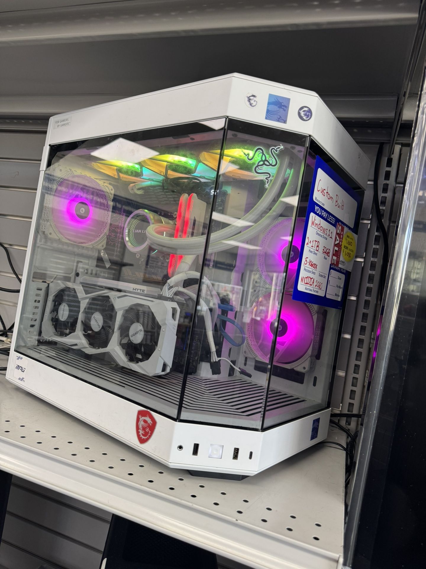 custom build monitor 