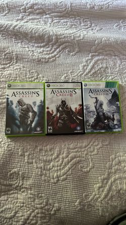Assassins creed 1,2,3