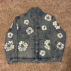 DENIM TEARS x Levi's Vintage Jean Jacket Type-2 All Over Wreath
