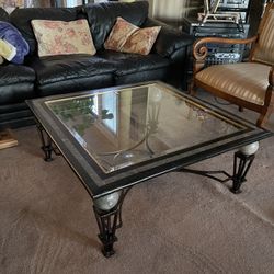 Coffee Table & Side Table Set.  Decor is Free 